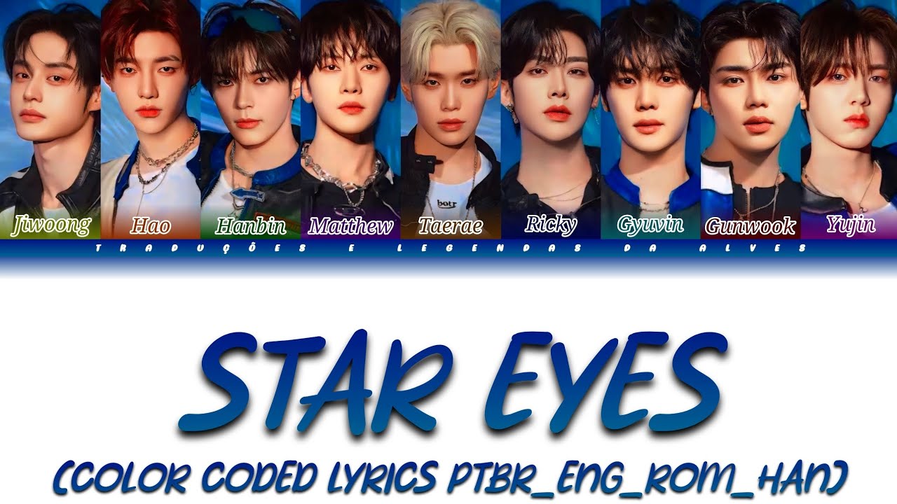 ZEROBASEONE - Star Eyes (Color Coded Lyrics Ptbr_Eng_Rom_Han)