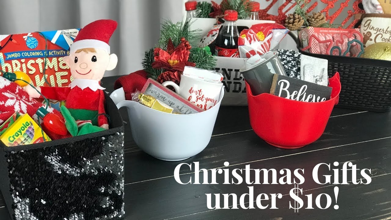 🎁DOLLAR TREE 10 Gift Ideas for Under $10!