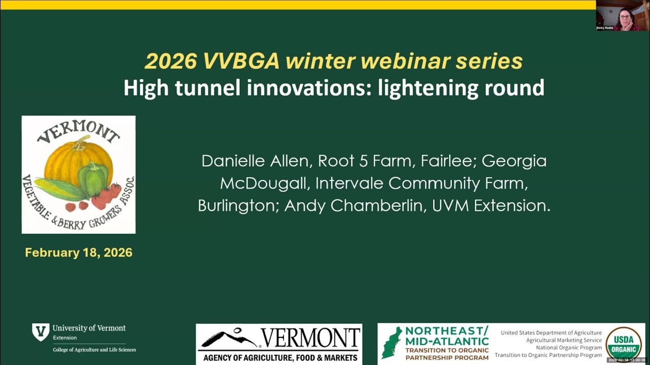 High Tunnel Innovations: Farmer Lightening Round | Winter 2026 Webinar