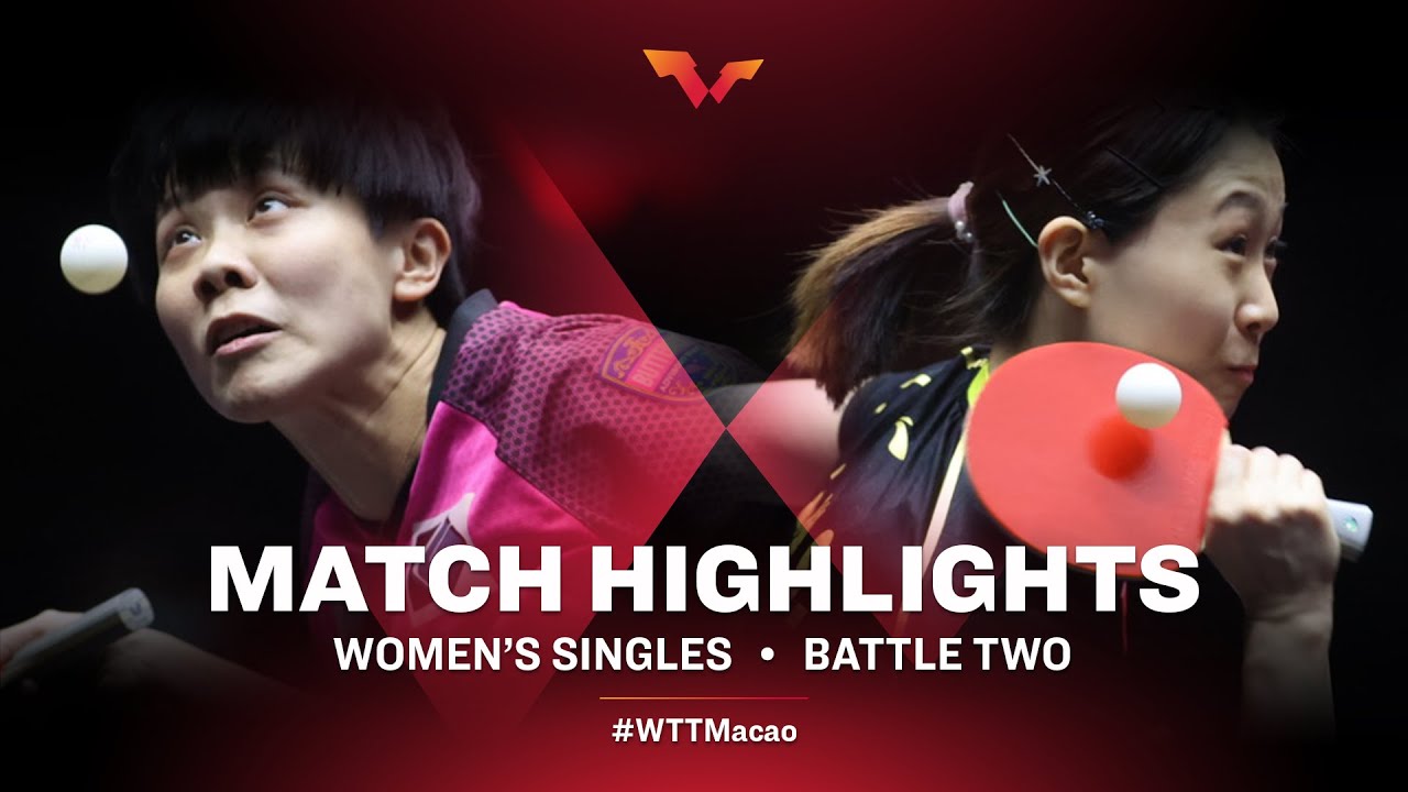 Cheng I-Ching vs Liu Weishan | WTT Macao Battle Two HIGHLIGHTS