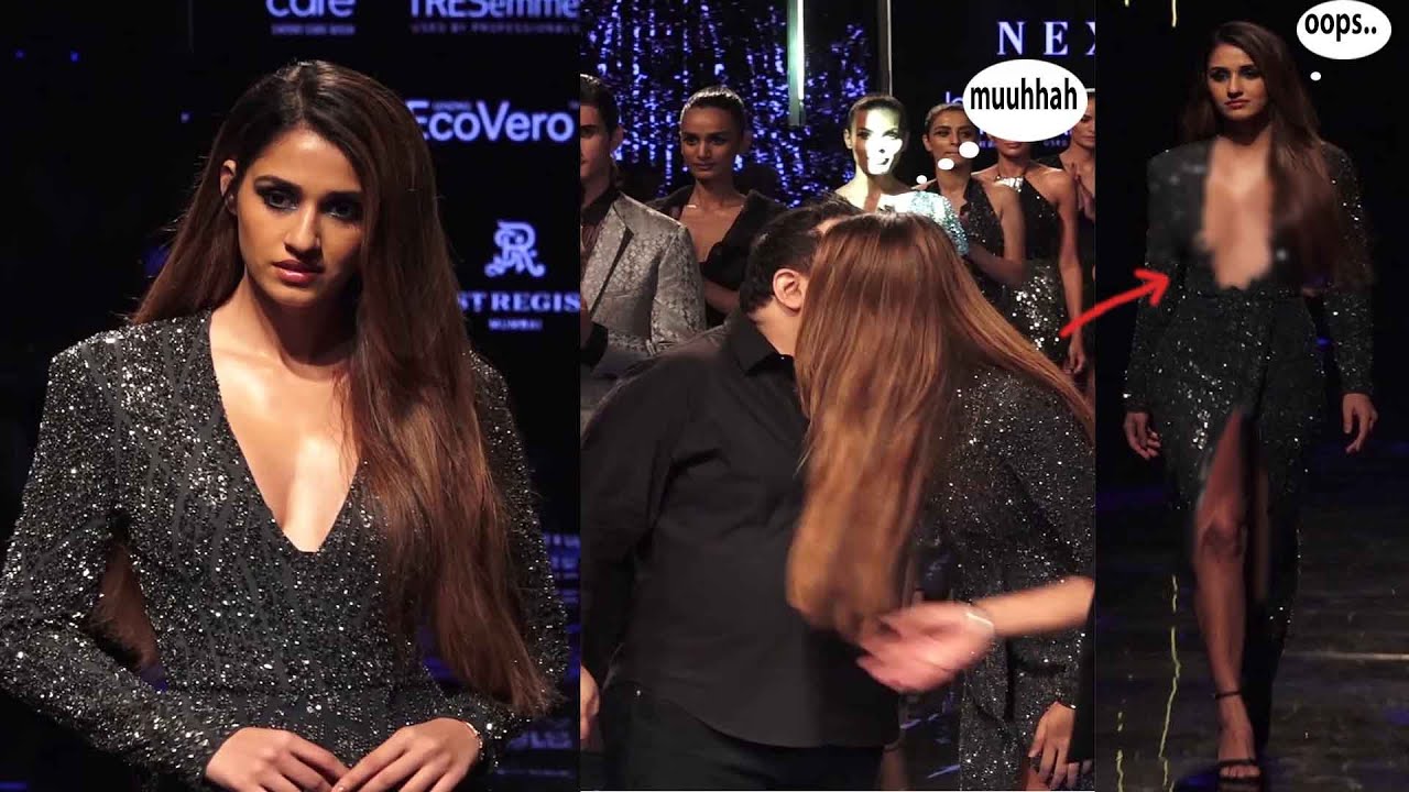 Disha Patani Ops moment