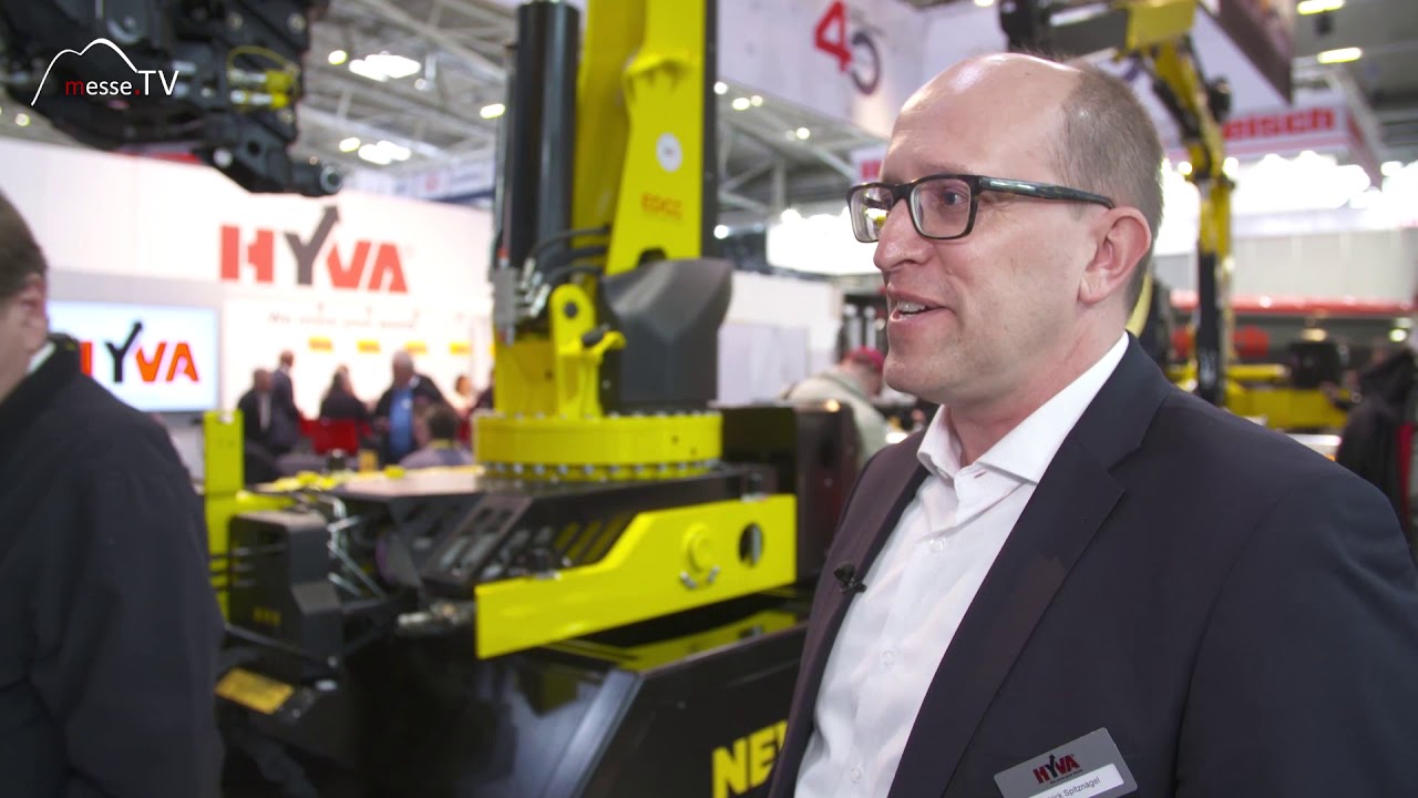 Krane Edge Line - HYVA, bauma München