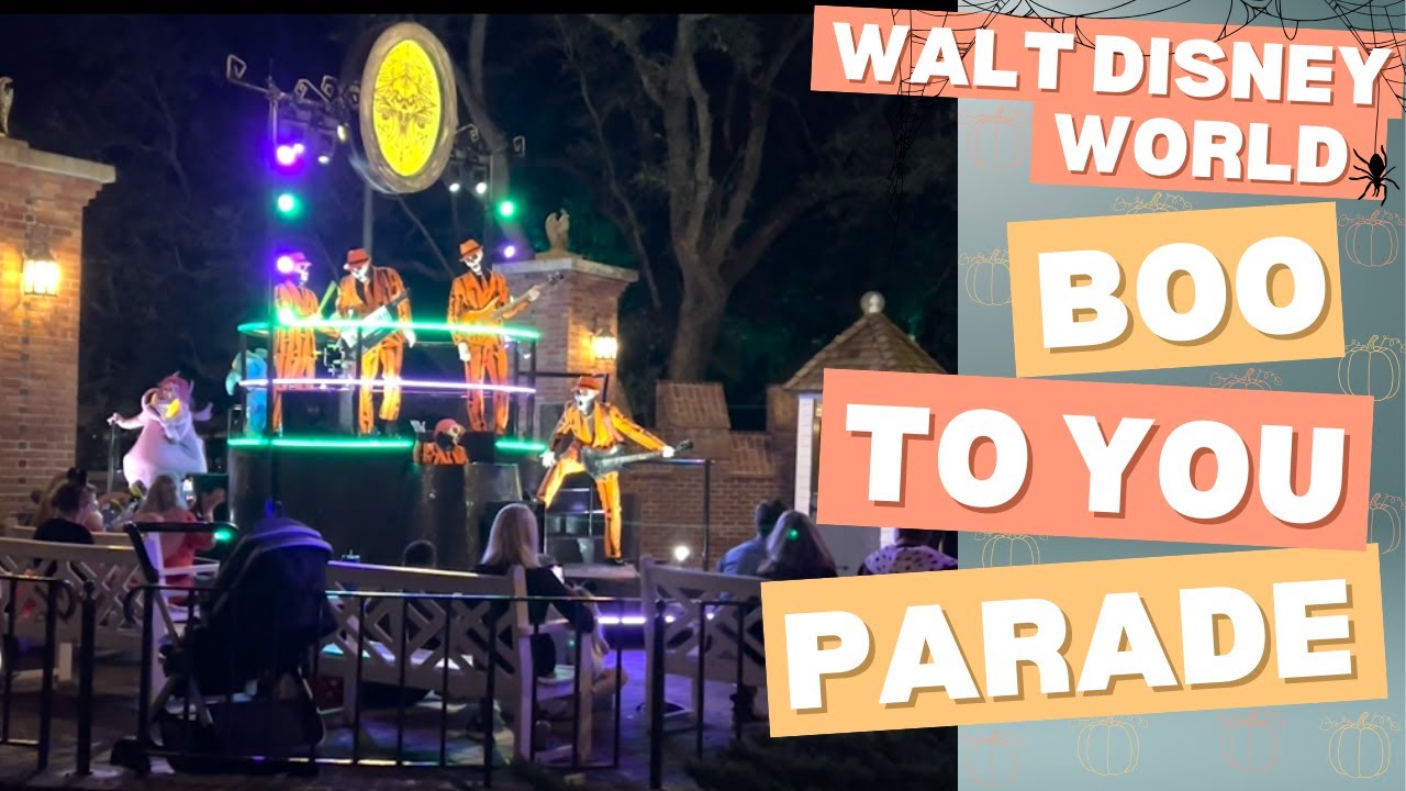 Walt Disney World Boo to You Halloween Parade in FULL | #waltdisneyworld #waltdisneyworldresort