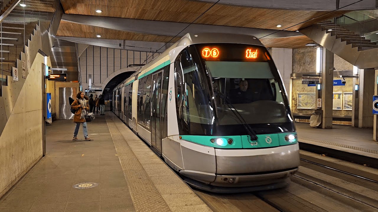 Tramway T6 Viroflay Rive Gauche