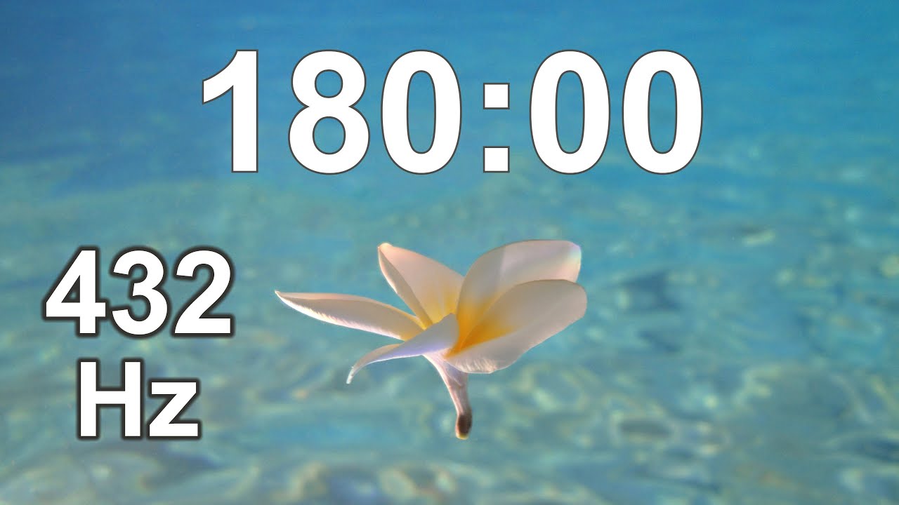 180-minutowy timer &ndash; Medytacja &ndash; Nauka &ndash; Uważność &ndash; Muzyka 432 Hz