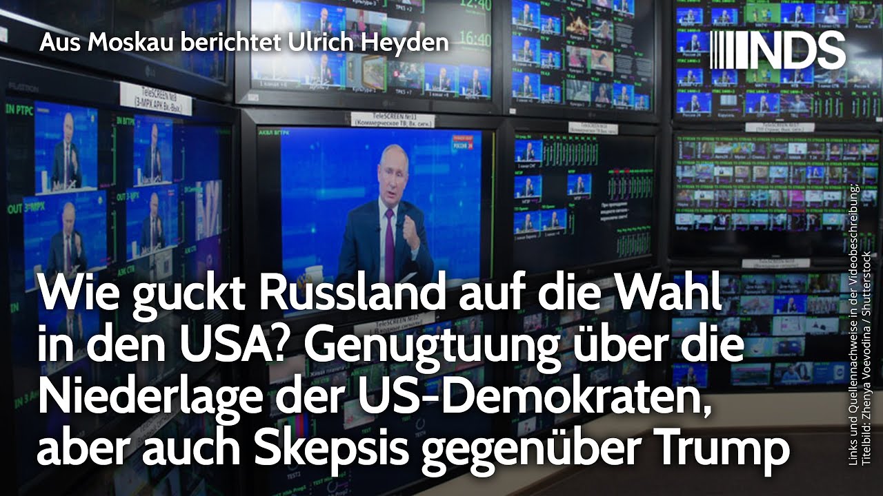 Wie guckt Russland auf Wahl in USA? Genugtuung, aber auch Skepsis gegen&uuml;ber Trump | Ulrich Heyden