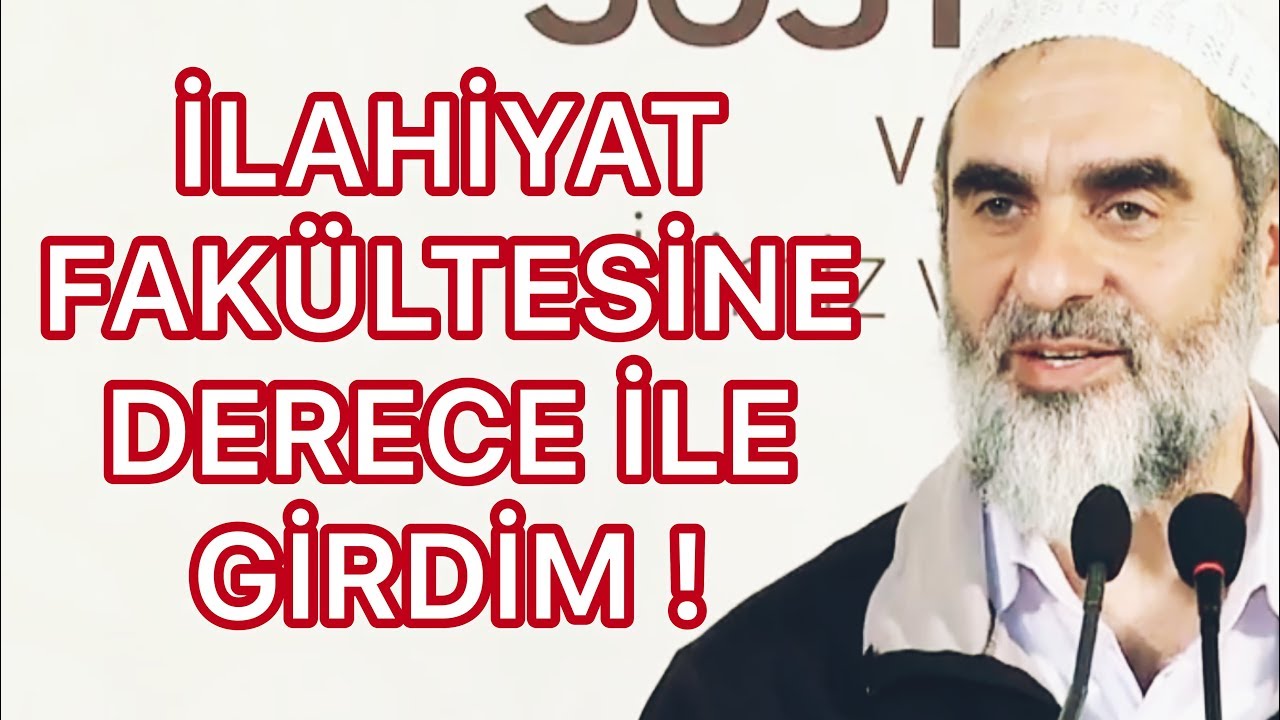 İLAHİYAT FAKÜLTESİNDEN NEDEN AYRILDIM? & NUREDDİN YILDIZ