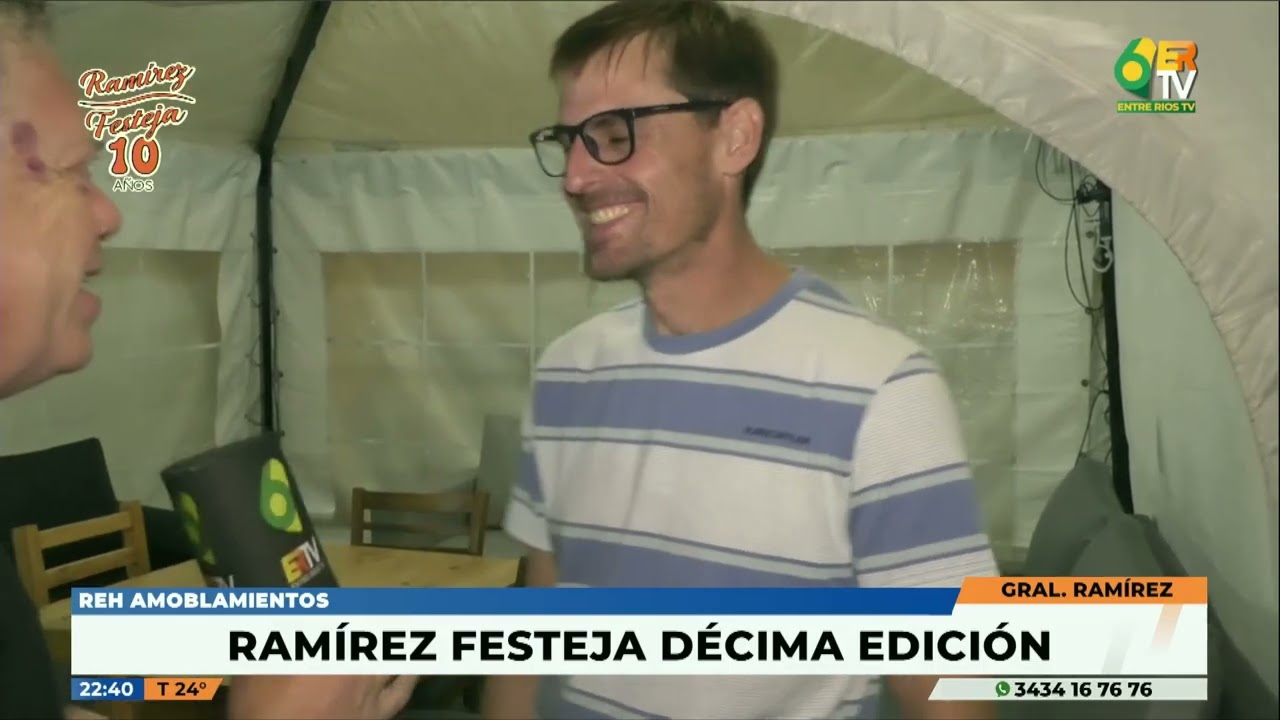 RAMÍREZ FESTEJA - Reh muebles acompañando los festejos locales