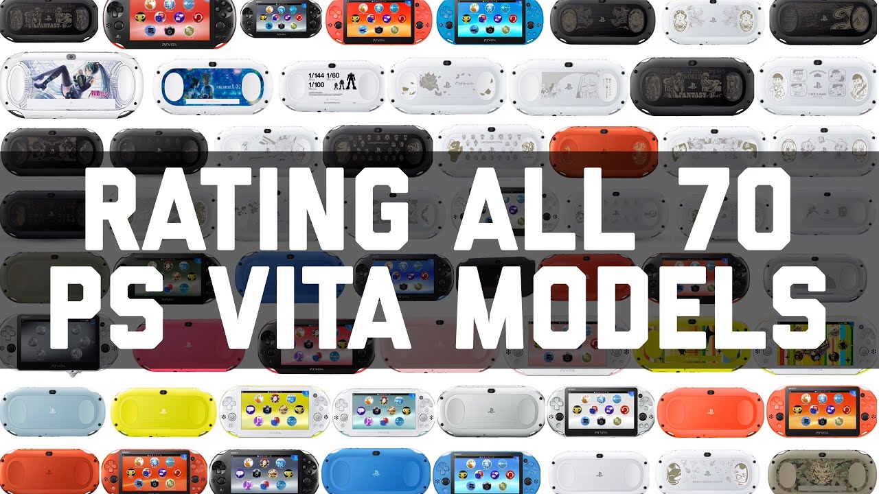 Рейтинг 70 моделей PS Vita