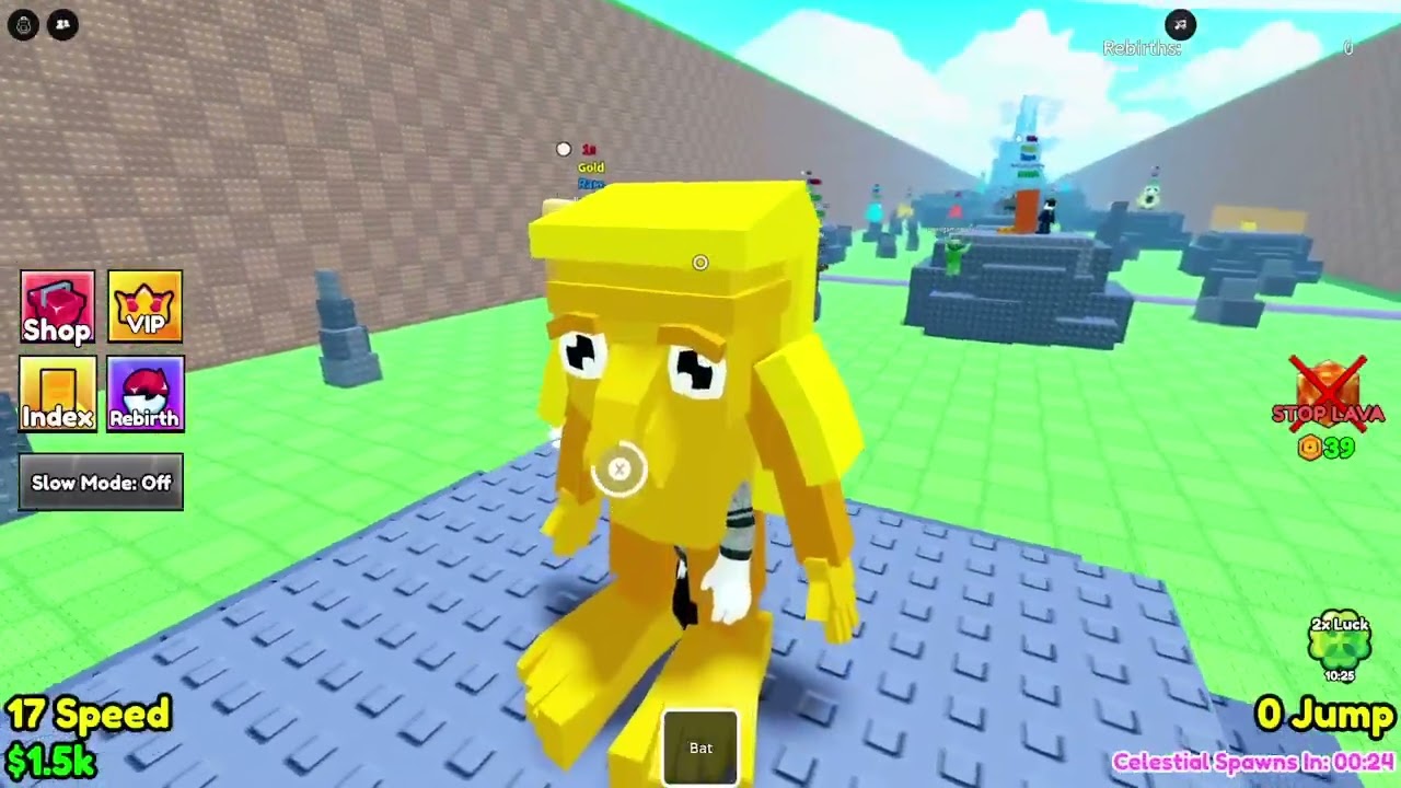 long time no video so here it's survive lava for BRAINROTS!!