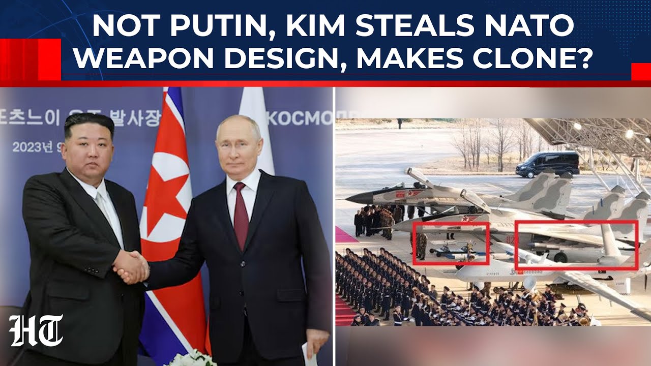 Not Putin, But Kim Jong Un Steals NATO Weapon Design, Shows Off Missile Clone On North Korean Jets?