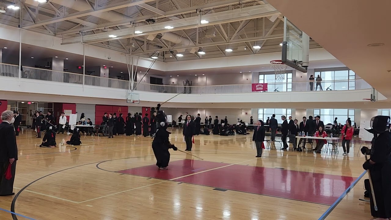 Boston University Kendo Tournament 2024 - RPI (Red) vs NYU B (White) Sempō match