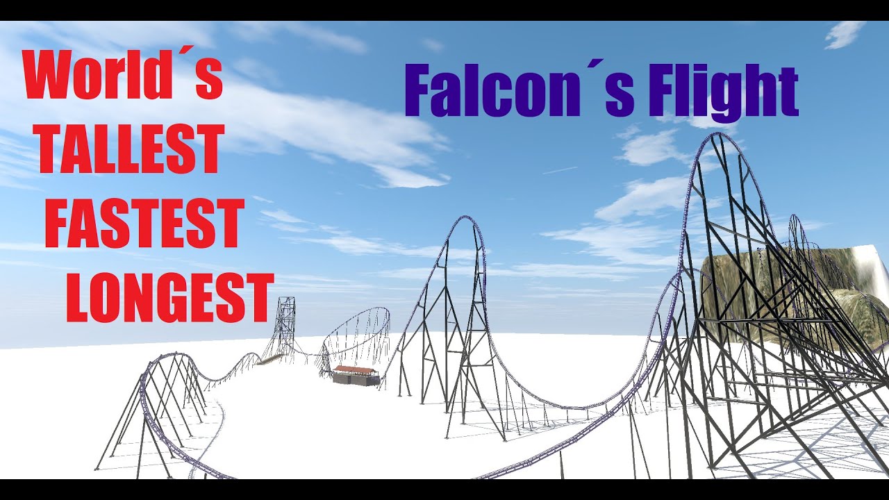 World´s TALLEST FASTEST and LONGEST Coaster | Falcon´s Flight Qiddyia | NoLimits 2 FVD Precreation
