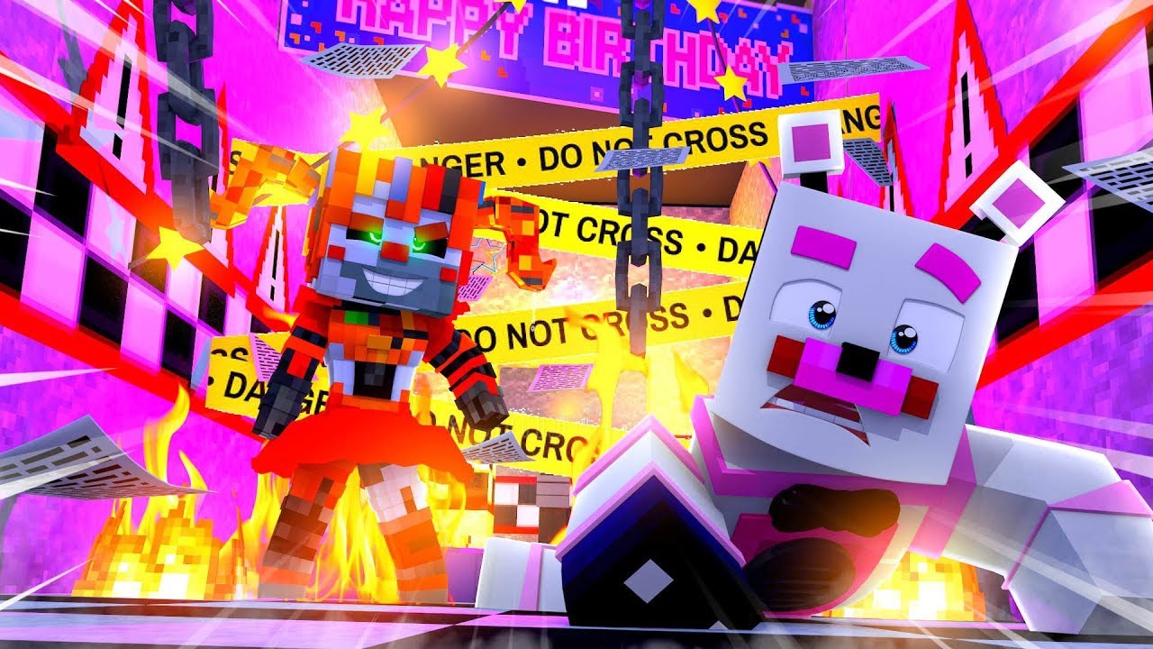 Scrap Baby Jumpscare! Minecraft FNAF Roleplay