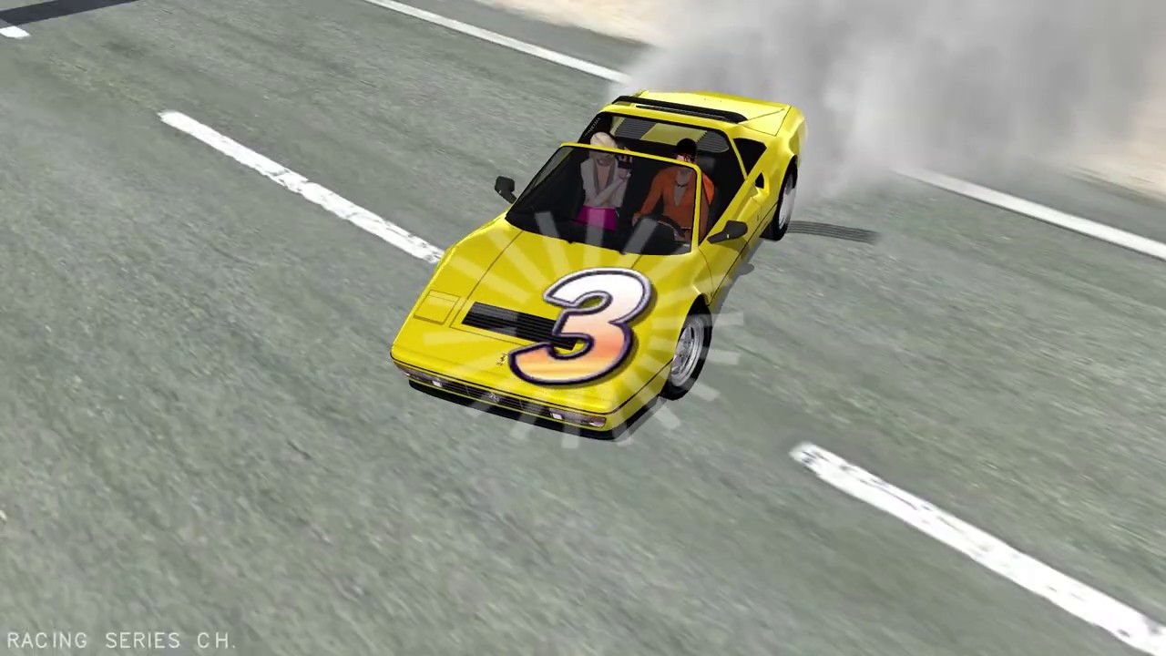 Ferrari 328 GTS - Outrun 2006 : Coast 2 Coast Gameplay