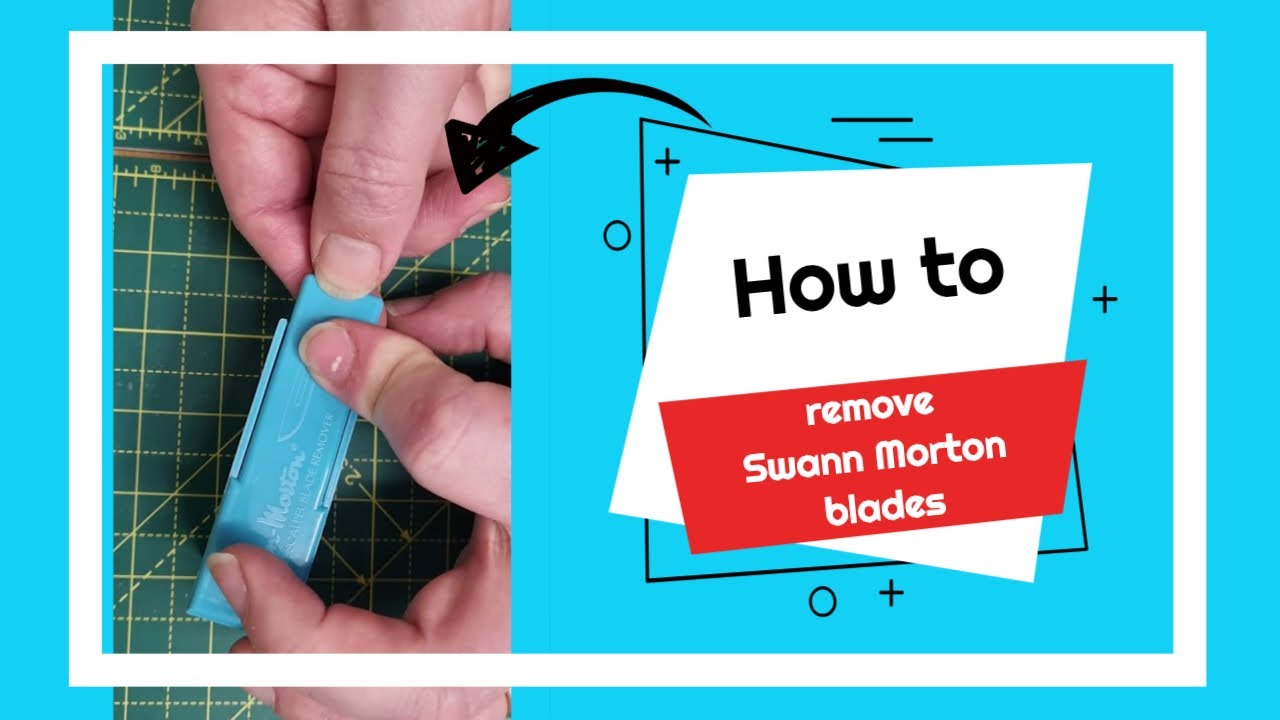 How to remove Swann Morton scapel blades
