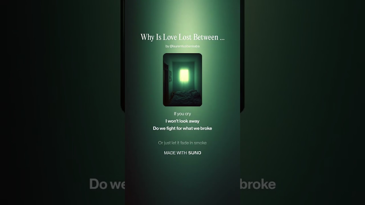 Why Is Love Lost Between Us