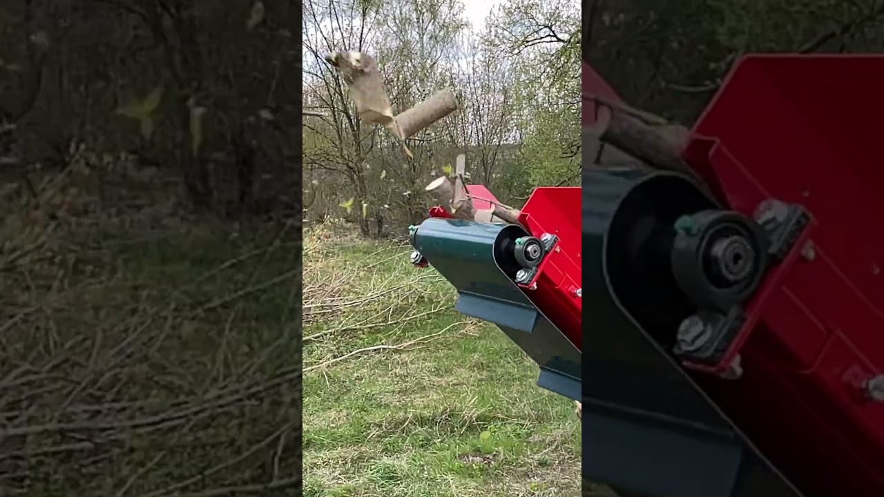 ⚡High-Powered Wood Chopper! Get 14m&sup3; of FREE FIREWOOD per hour