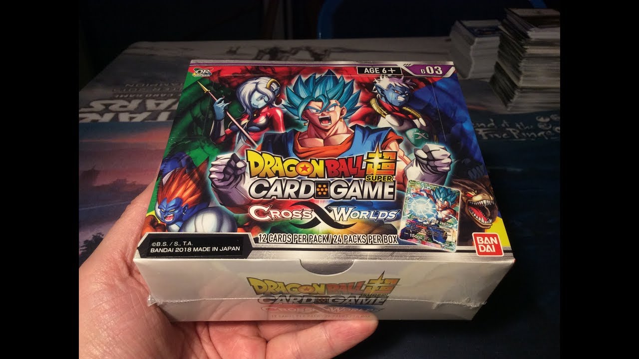Dragon Ball Super: Cross Worlds Booster Box Opening!