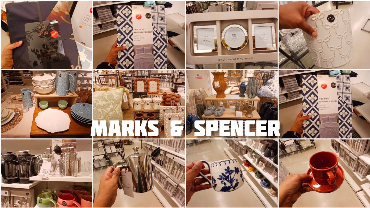 НОВАЯ КОЛЛЕКЦИЯ ТОВАРОВ ДЛЯ ДОМА И КУХНИ ОТ MARKS AND SPENCER, МАРТ 2026.