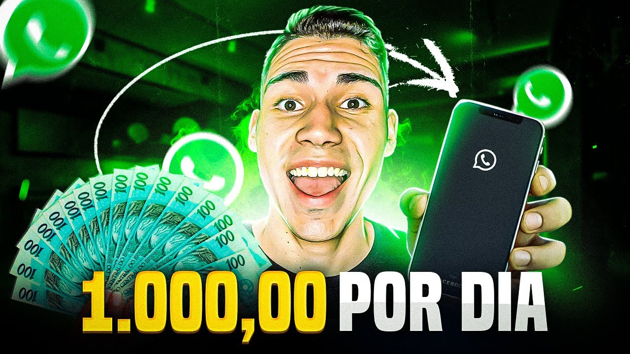 Ganhe R$1.000,00 POR DIA com esse Funil de WhatsApp! (ESTRATÉGIA PASSO A PASSO)