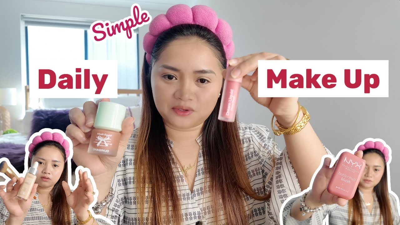 DAILY SIMPLE MAKE UP  💄 | LITTLE SOL #dailymakeup #youtube #makeup 