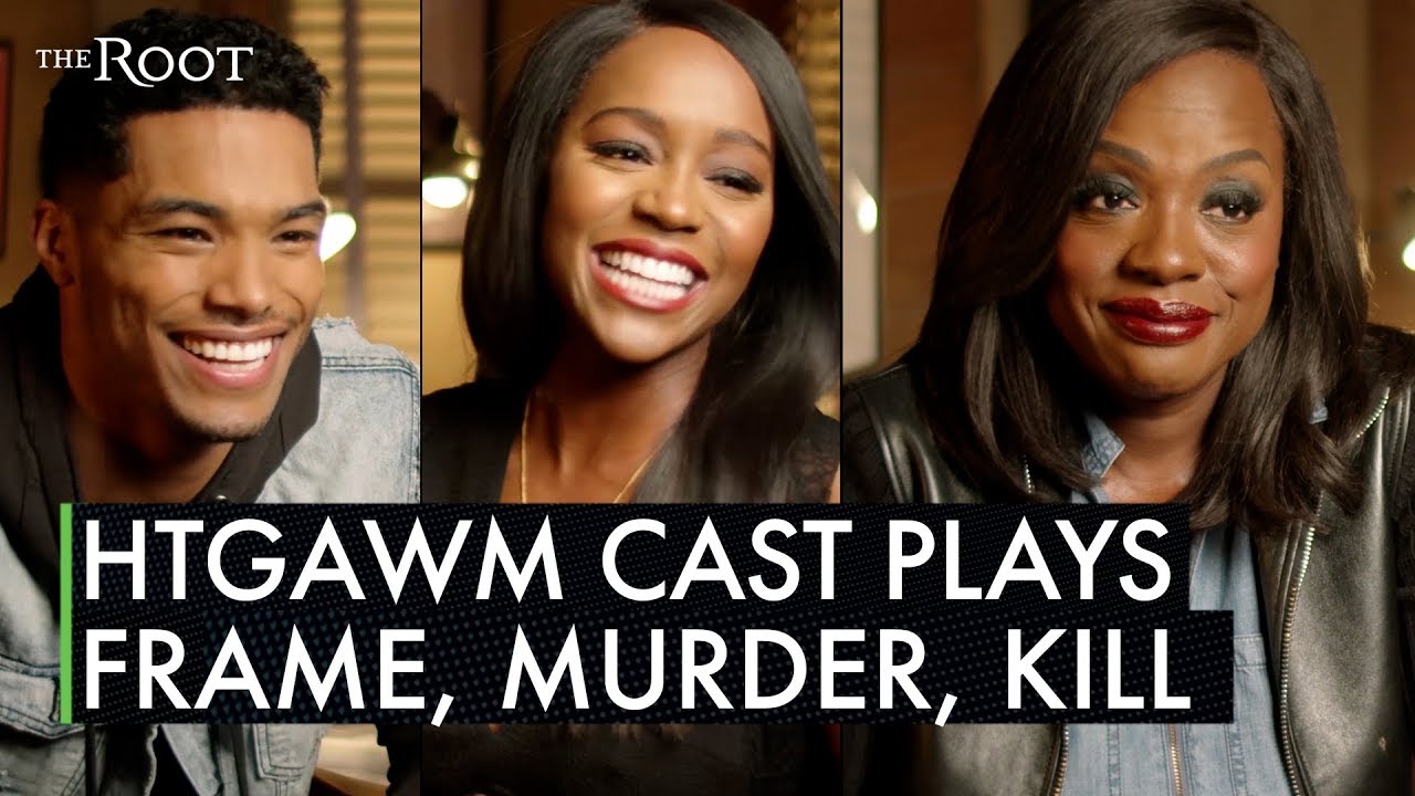Viola Davis, Aja Naomi King and Rome Flynn Play Game of 'Frame, Marry, Kill'