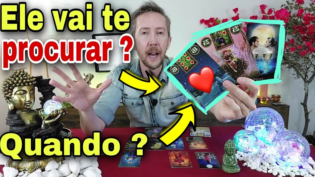 Ele vai me procurar  tarot ? Quando ? Ele vai voltar pra mim tarot ?Como ele está em relação a mim ?