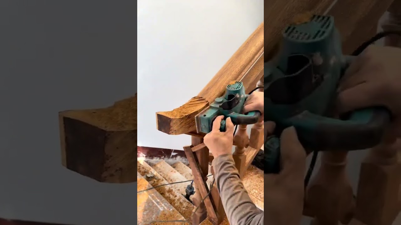 Làm tay vịn cầu thang