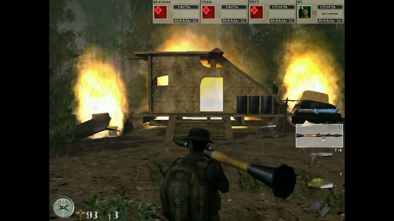 Elite Warriors Vietnam(Элитные войны)Прохождение.Сложность максимальная.
