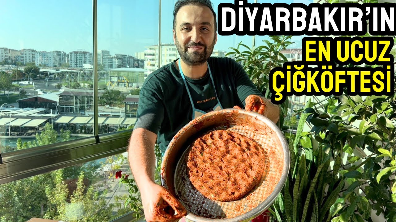 Diyarbakır'ın en ucuz etsiz çiğköftesi