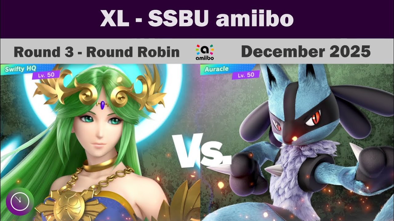 XL Amiibo FT5 Showcase: ditto - Palutena vs RoyalDarknes - Lucario