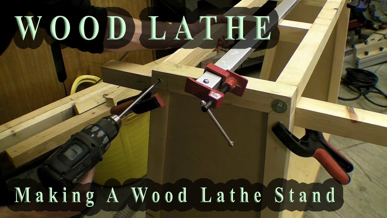 Making A Wood Lathe Stand