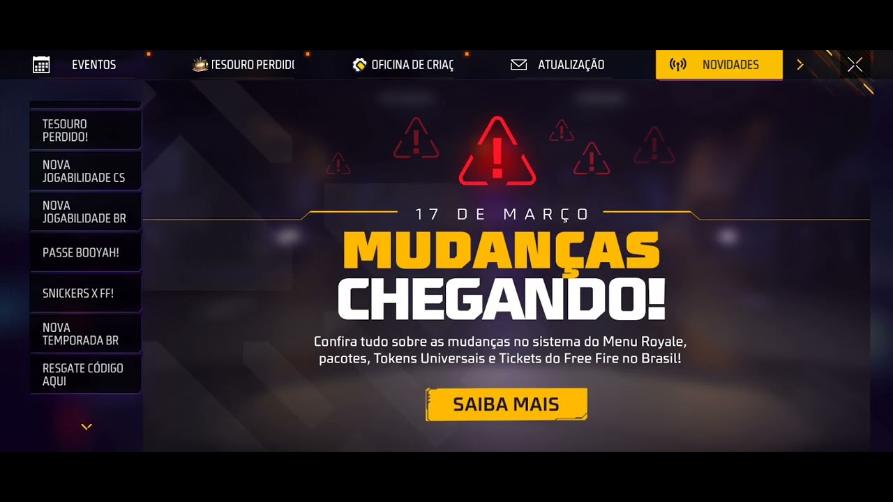 Como colocar codiguin no free fire. Em 2026