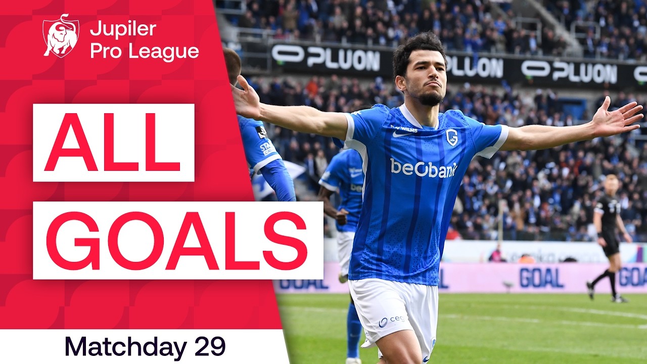 ALLE DOELPUNTEN | Speeldag 29 - Jupiler Pro League