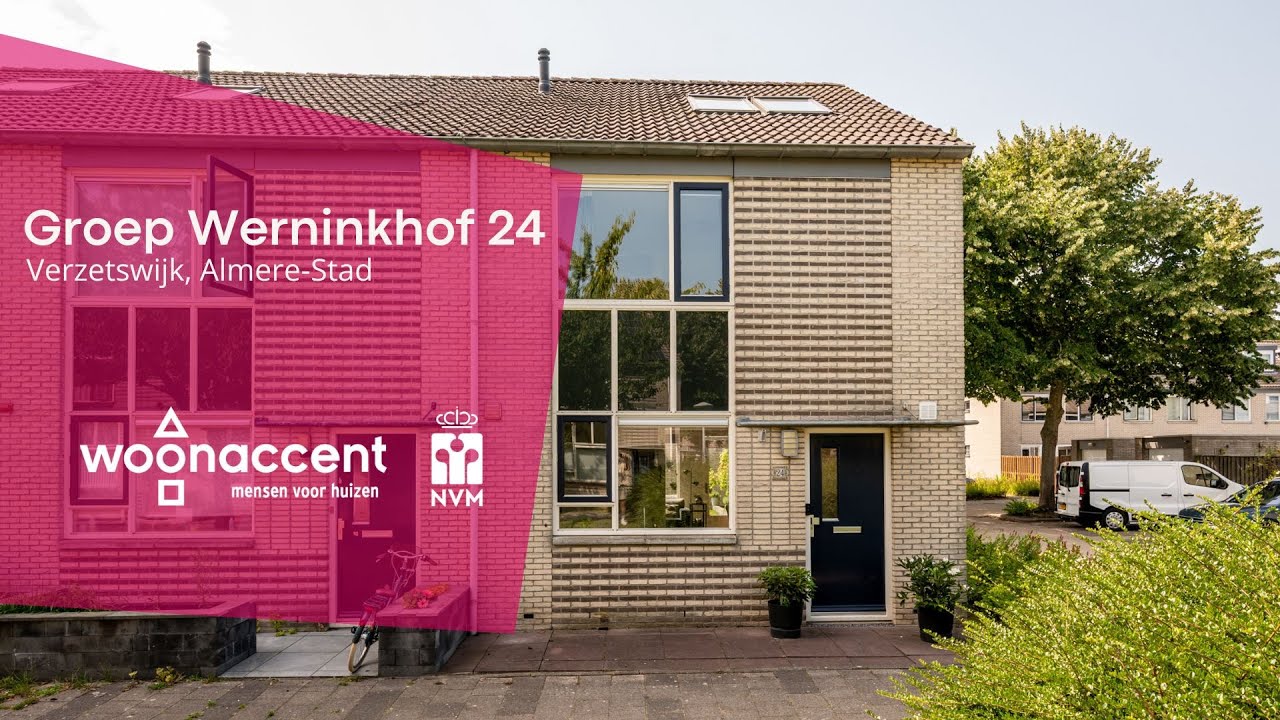 Groep Werninkhof 24 / Hoekwoning / Woonaccent Makelaars Almere