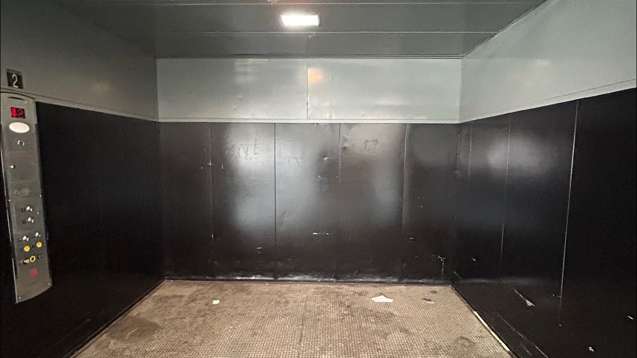 Incredibly Loud Otis Hydraulic Freight Elevator In South FL