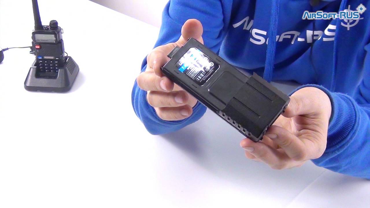 Аккумулятор Baofeng увеличенной ёмкости для рации UV 5R UV 5R battery