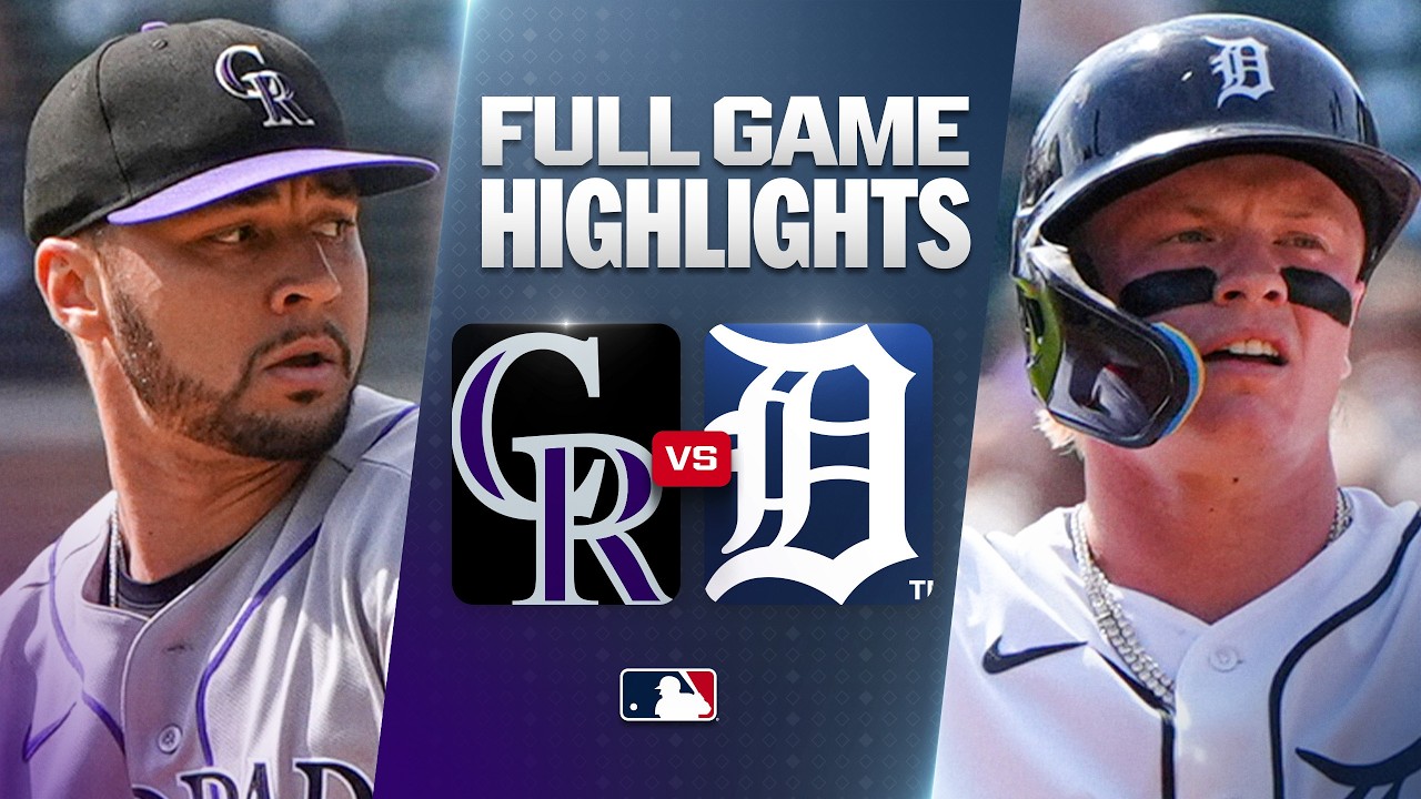 ROCKIES против TIGERS: Официальный обзор игры (13 сентября) | Сезон MLB 2026