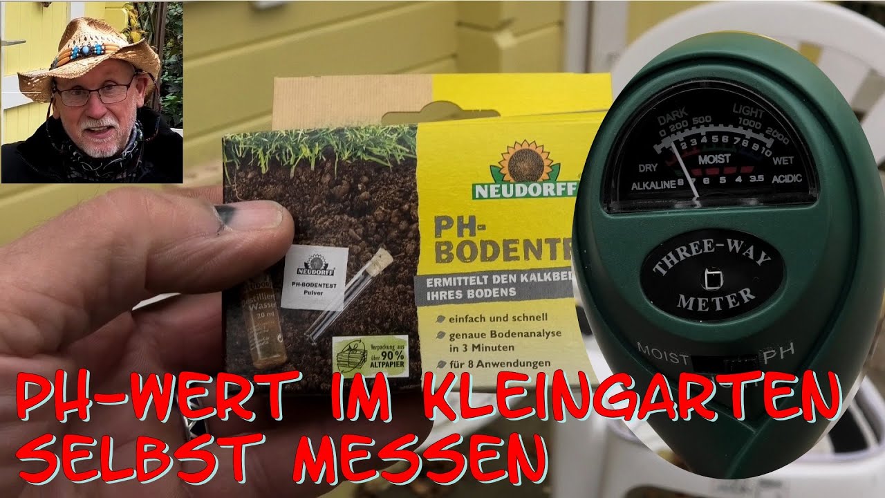 Kleingarten | pH-Wert im Boden ermitteln