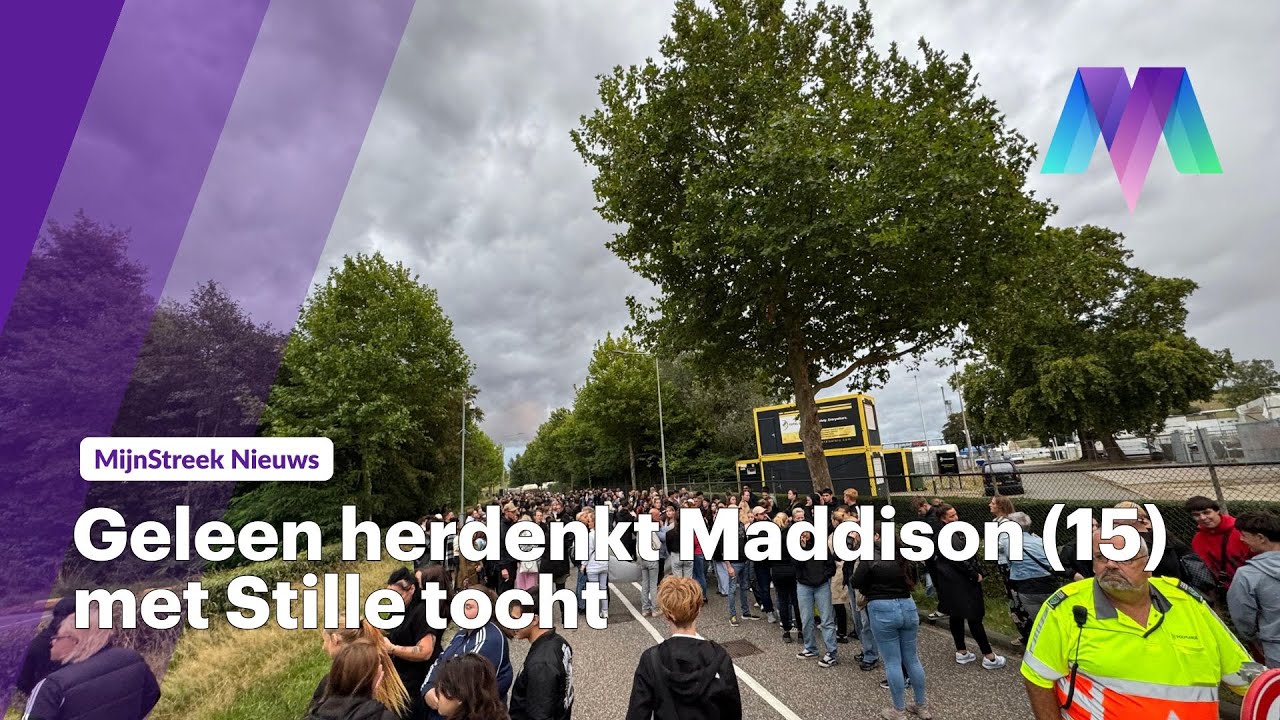 Geleen herdenkt Maddison (15) met stille tocht