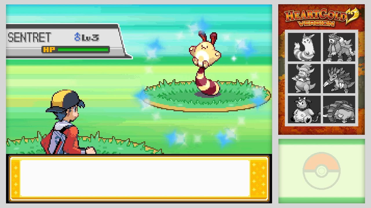 Live! Shiny Sentret in HeartGold after 14,291 REs! (DTQ #1)