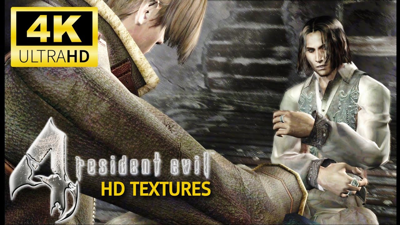 Resident Evil 4 - Luis Sera's First Scene | 4K UHD