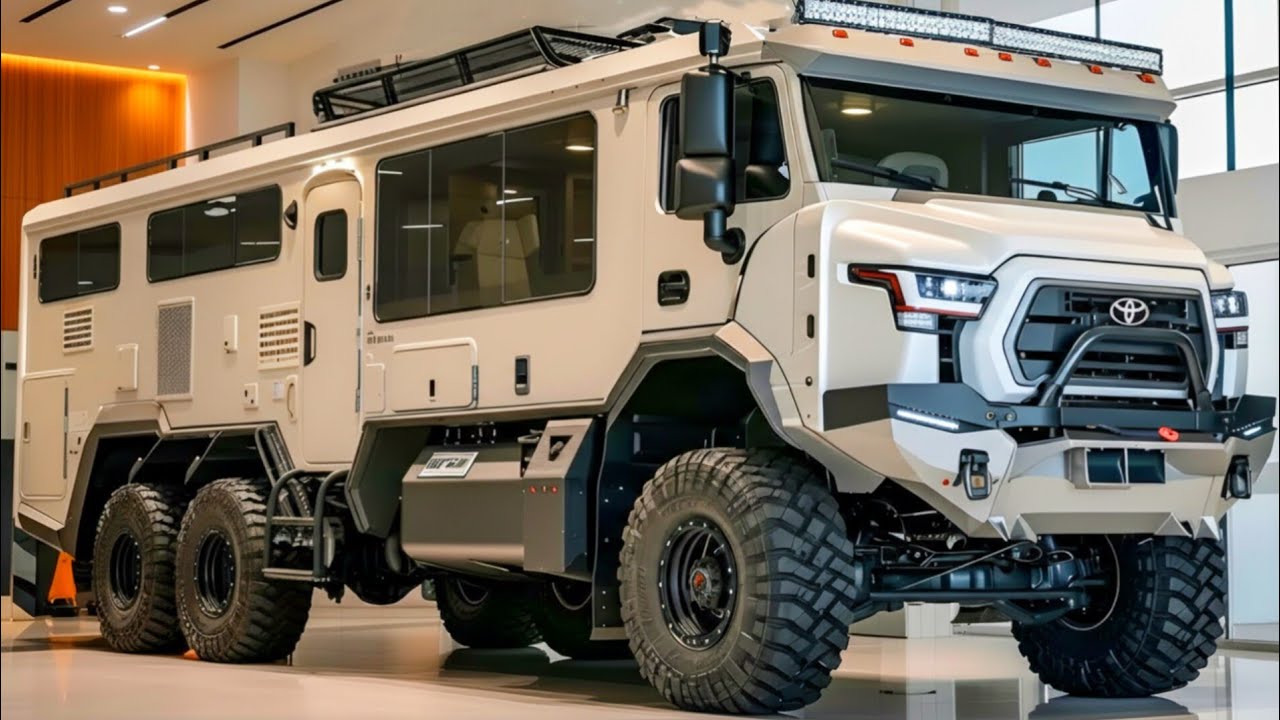 2027 Toyota WarHawk 6&times;6 Camper &mdash; Самый БЕЗУМНЫЙ автодом Toyota за всю историю@TechDrive-n3z 