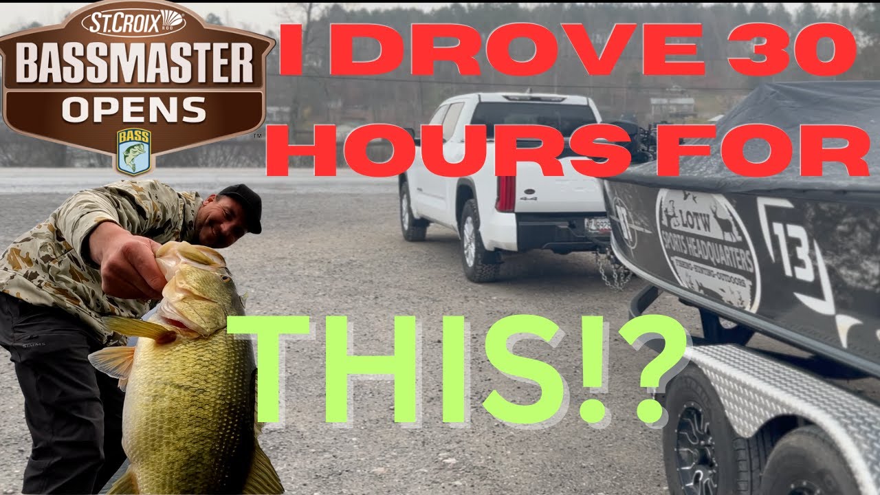 30 Hour Drive to Fish the BASS Opens EQ in Alabama (Canadian Ice Fisherman!?)