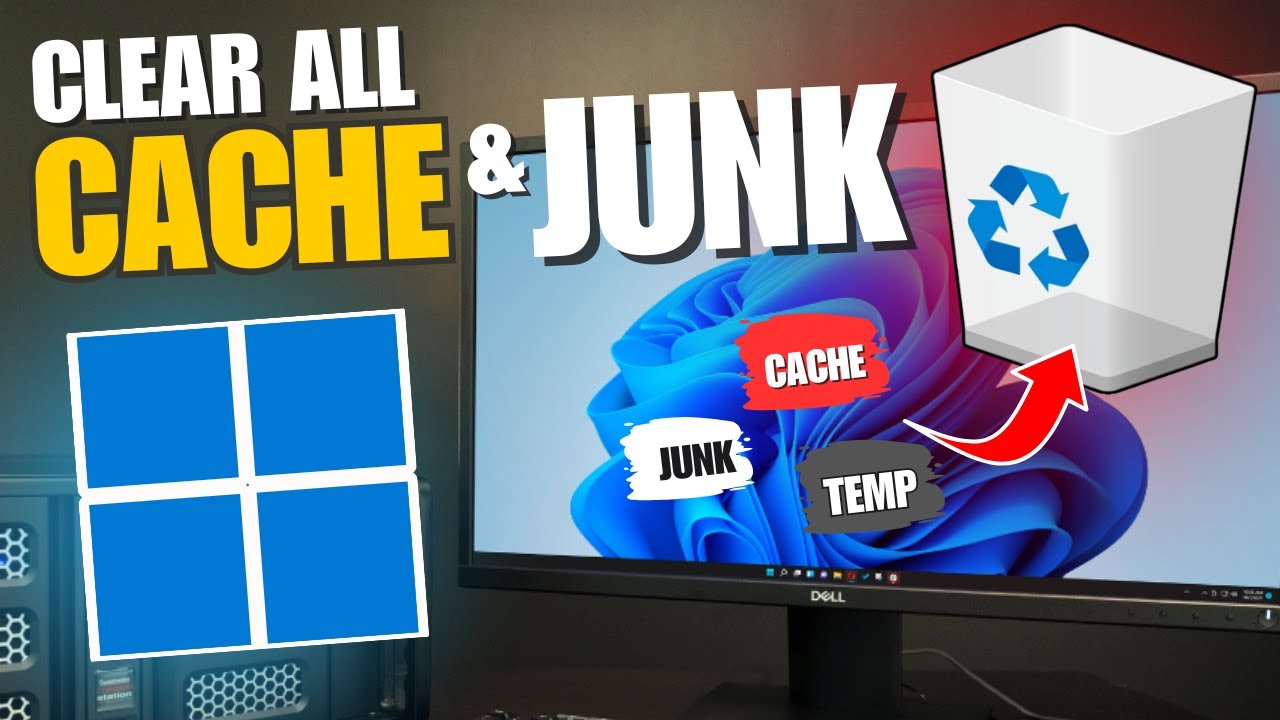 How to Clear All CACHE & JUNK from Windows 11/10