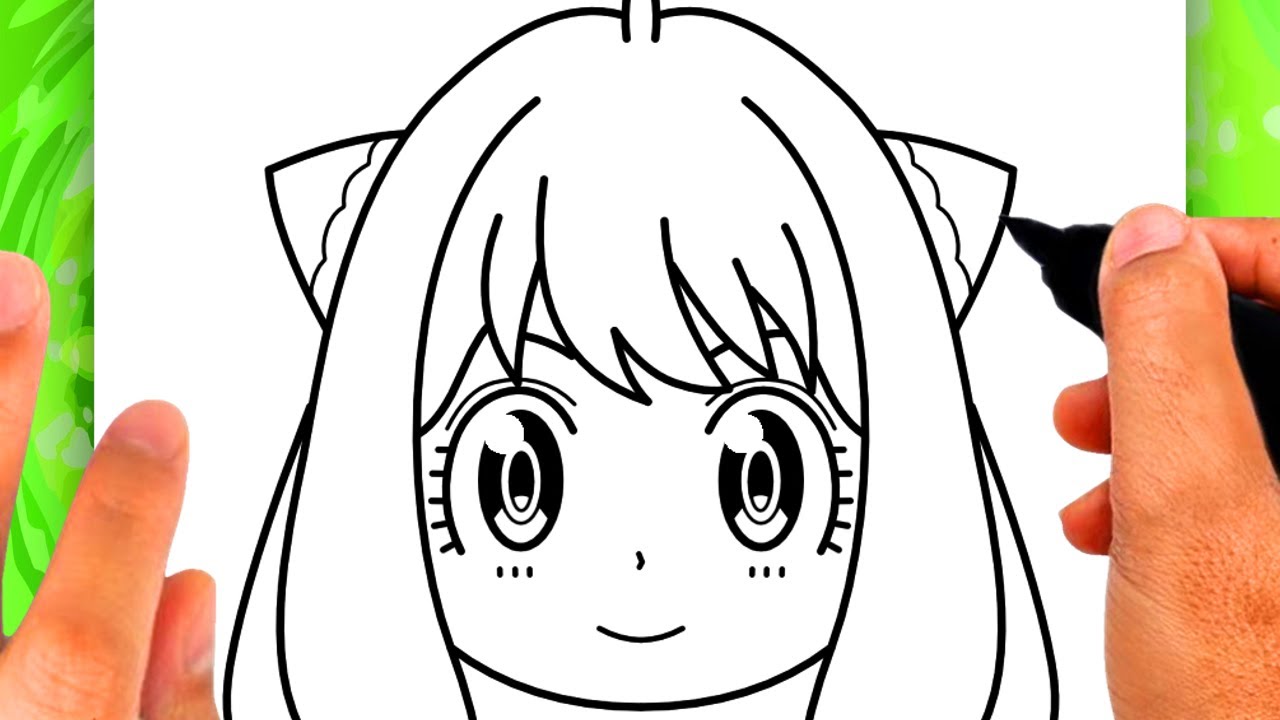 COMMENT DESSINER ANYA FACILEMENT | DESSIN DE ANYA FACILE