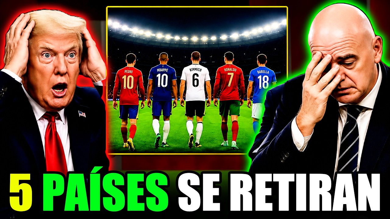 &iexcl;5 Nuevos Pa&iacute;ses BOICOTEAN el Mundial 2030 Tras el Impactante Anuncio de la FIFA!