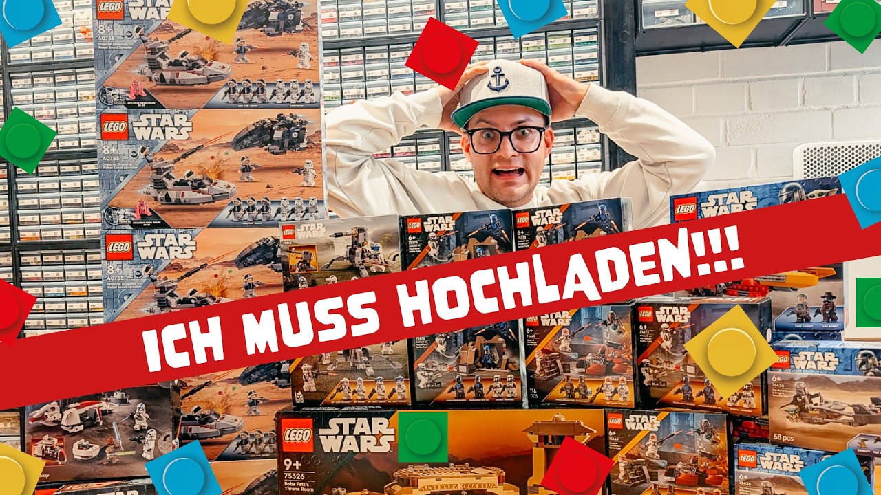 Ich muss LEGO® Neuware hochladen…