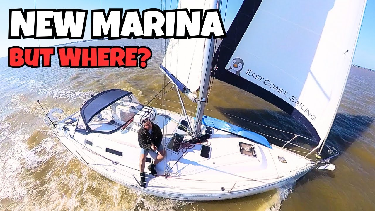 Sailing to my new Marina 😎